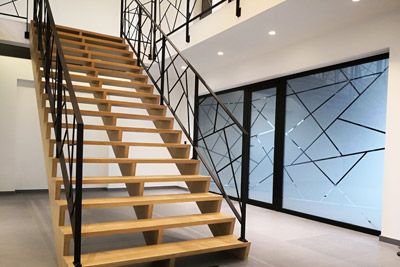 Sablage vitrine de magasin professionnelle